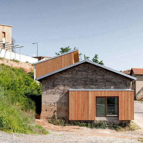 6 logements centre techniques municipal, projet Atelier Montrottier