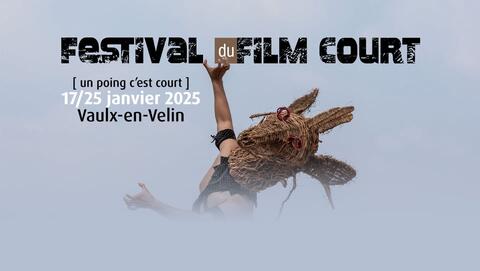 Affiche Festival du film court francophone Vaulx-en-Velin