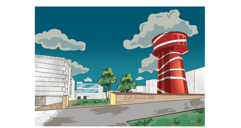 Illustration de recherche graphique sur l'esplanade TASE