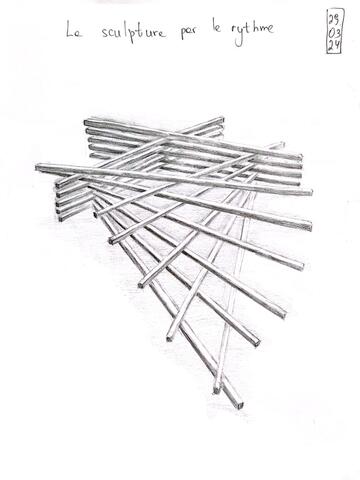 Croquis travail étudiant