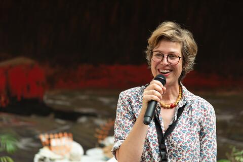 Eve Domenach discours inauguration 