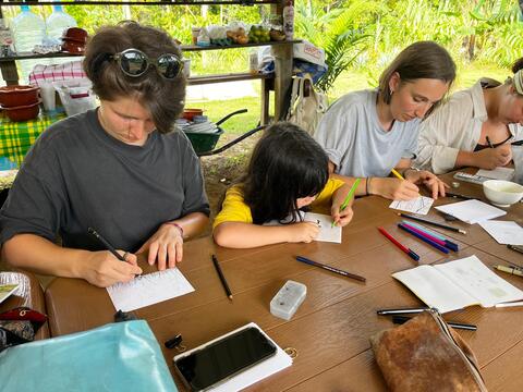 étudiants flying classroom 2025