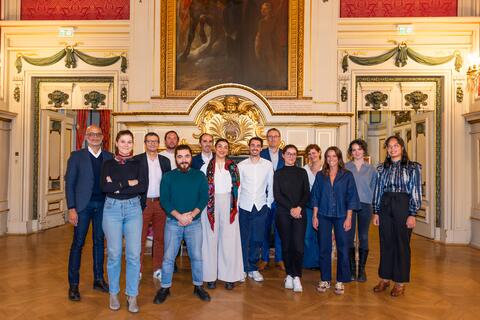 Lauréats et membres du jury PJA 2024