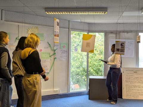 Présentation d'étudiants 