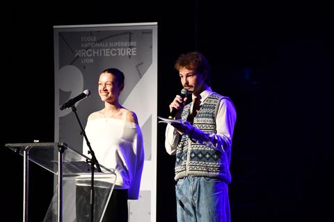 Lucas Joannet et Claudine Lasne