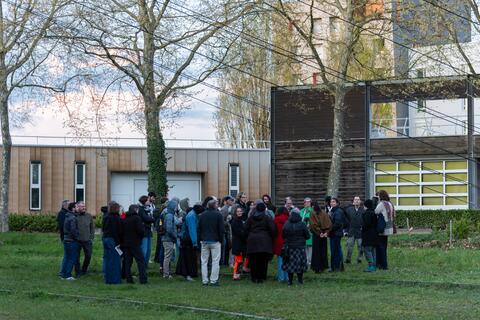 Inauguration Jardin d'Eve