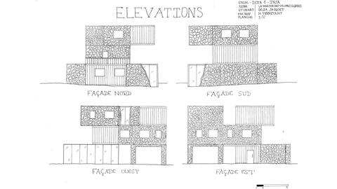 La maison des volumes glissés 