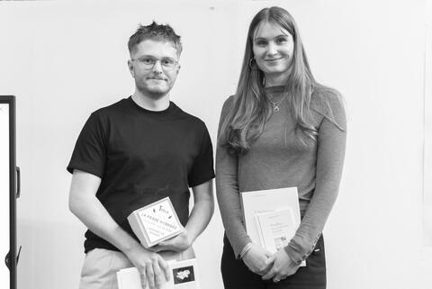 Judith Descamps et Mathieu Besson